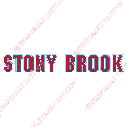 Stony Brook Seawolves Customize Temporary Tattoos Stickers NO.6404